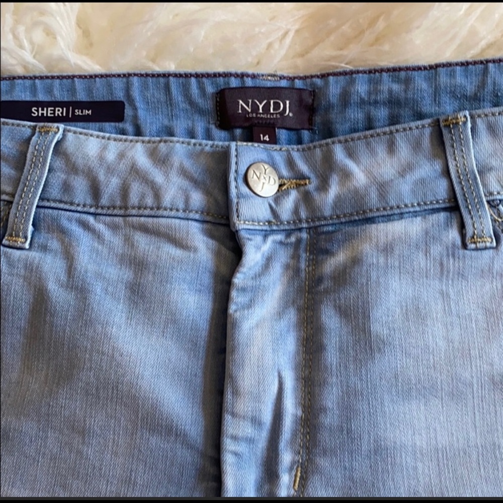NYDJ Sheri slim fit jeans size 14